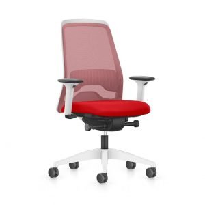 Silla EVERYis1 Colors Blanco Rojo